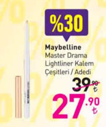 Maybelline Master Drama Lightliner Kalem