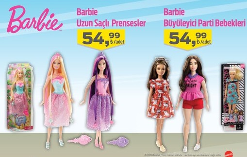 Barbie Oyuncak Bebek