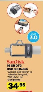 USB 3 SanDisk 16 GB