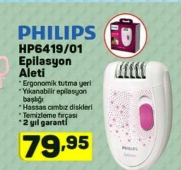 Philips HP6419/01 Epilasyon Aleti