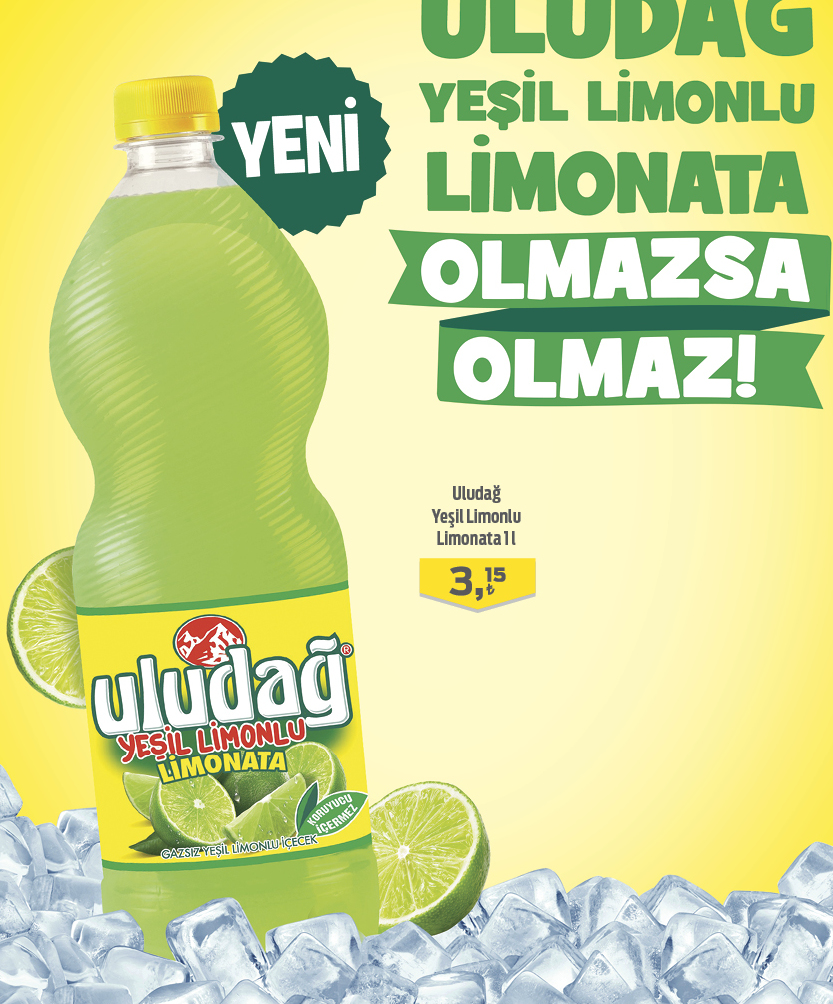 Uludağ Yeşil Limonlu Limonata