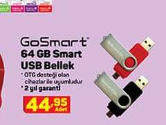 GoSmart 64 GB USB Smart Bellek