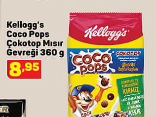 Kelloggs Coco Pops Çokotop Mısır Gevreği