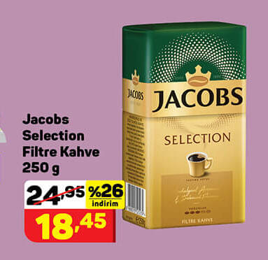 Jacobs Selection Filtre Kahve 250G
