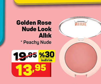Golden Rose Nude Look Allık
