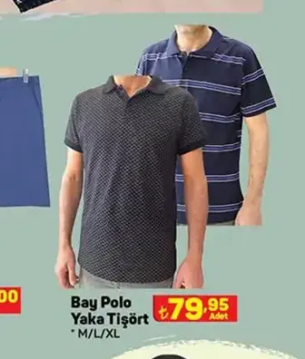 Bay Polo Yaka Tişört
