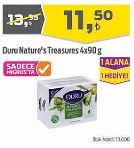 Duru Natures Treasures 4x90 g