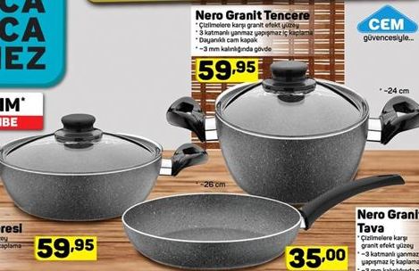 Nero Granit Set