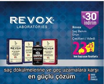 Revox Saç Bakım Ürün Çeşitleri