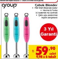 Group Çubuk Blender