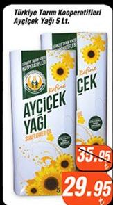 Türkiye Tarım Kooperatifleri Ayçiçek Yağı
