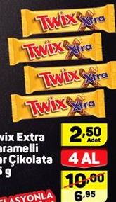 Twix Extra Karamelli Bar Çikolata