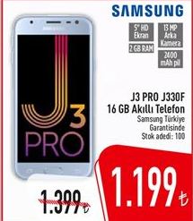 Samsung J3 Pro Akıllı Telefon