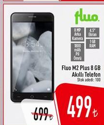 Fluo M2 Plus Akıllı Telefon