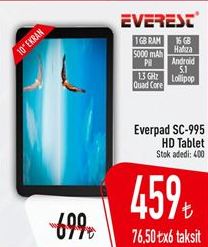 Everese Everpad HD Tablet