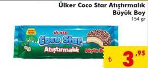 Ülker Coco Star Çikolata Kaplı Bisküvi
