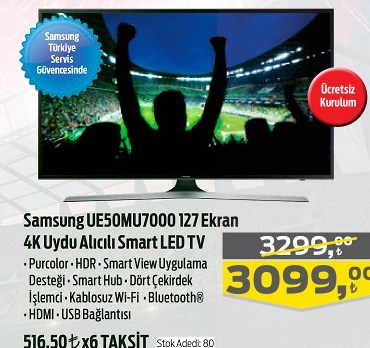 Samsung 127 Ekran LED TV