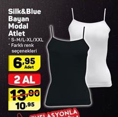Silk And Blue Bayan Modal Atlet