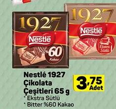 Nestle 1927 Sütlü Çikolata