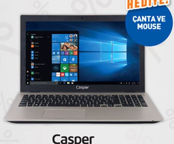 Casper F650 8250 8045T G Notebook Bilgisayar