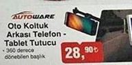 AutoWare Oto Koltuk Arkası Telefon Tablet Tutucu