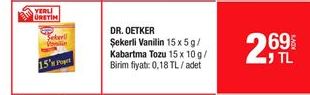 Dr Oetker Şekerli Vanilin
