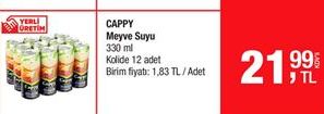 Cappy Meyve Suyu
