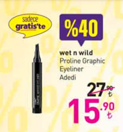 wet n wild Proline Graphic Eyeliner