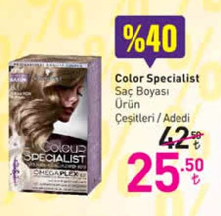 Color Specialist Saç Boyası