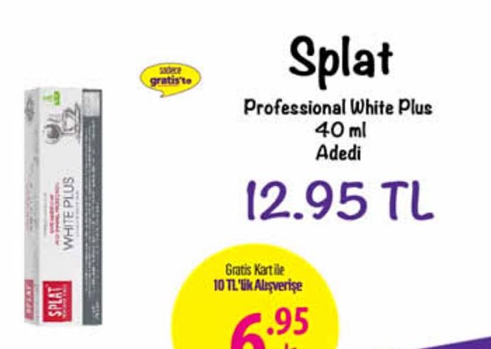 Splat Professional White Plus Diş Macunu