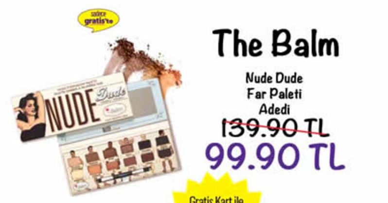 The Balm Nude Dude Far Paleti