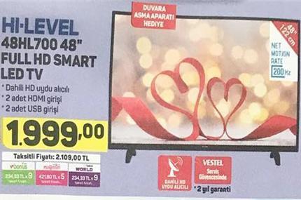Hi-Level 48HL700 48 inç Full Hd Smart Led Tv