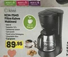 Kiwi KCM 7540 Filtre Kahve Makinesi