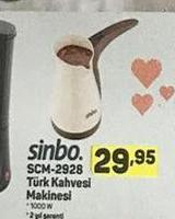 Sinbo SCM 2928 Türk Kahvesi Makinesi