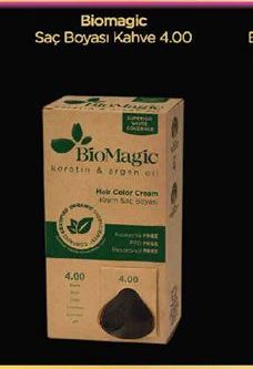 Biomagic Saç Boyası Kahve 4