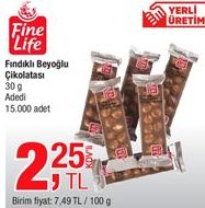 Fine Life Fındıklı Beyoğlu Çikolatası