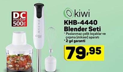Kiwi KHB 4440 Blender Seti