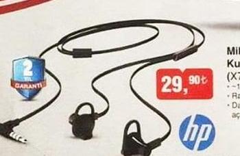 HP Mikrofonlu Kulak İçi Kulaklık