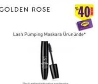 Golden Rose Lash Pumping Maskara Ürünleri