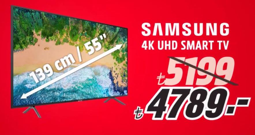 Samsung 138 Ekran 4K UHD Smart LED TV