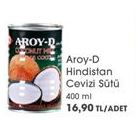 Aroy-D Hindistan Cevizi Sütü