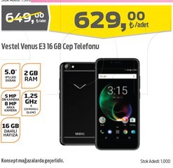 Vestel Venus E3 16 GB Cep Telefonu