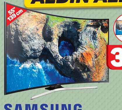 Samsung 55MU7335 55 UHD Smart Kavisli Led Tv
