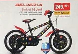 Belderia Bisiklet 16 Jant