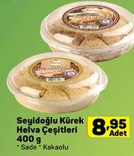 Seyidoğlu Kürek Sade Kakaolu