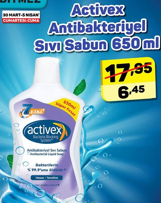 Activex Antibakteriyel Sabun