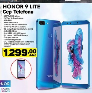 Honor 9 Lite Cep Telefonu
