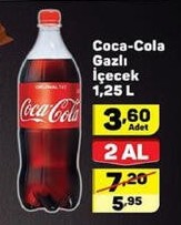 Coca Cola Gazlı İçecek