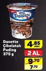 Danette Çikolatalı Puding