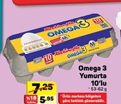 Omega 3 Yumurta 10lu